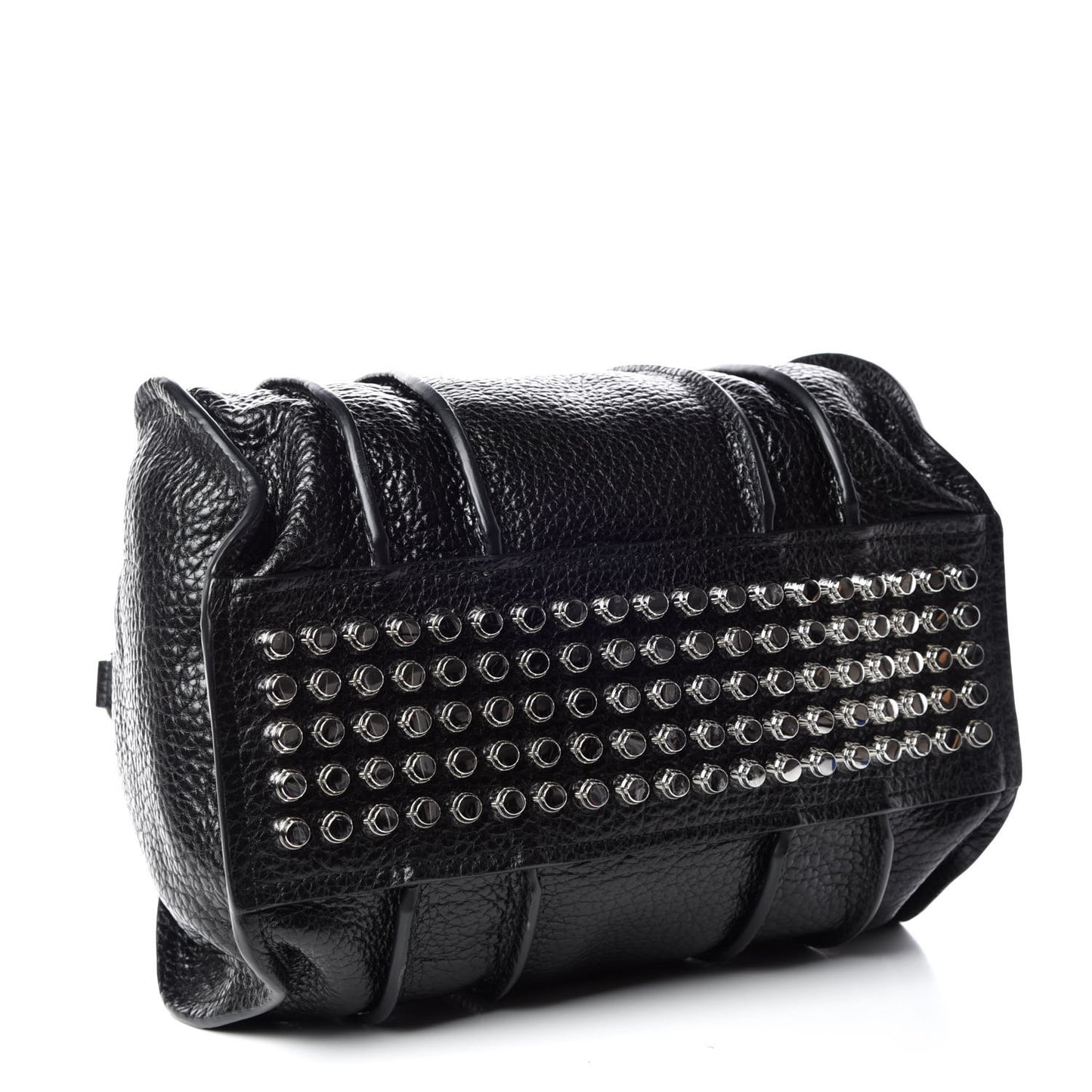 Pebbled Lambskin Inside Out Rocco Black