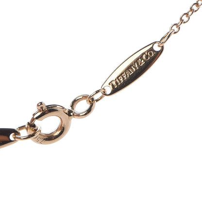 Tiffany 18K Yellow Gold Diamond .14ct Elsa Peretti Diamonds by the Yard Pendant Necklace 5 of 6