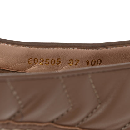Gucci Nappa Matelasse GG Marmont Espadrilles 37 Porcelain Rose 8 of 9