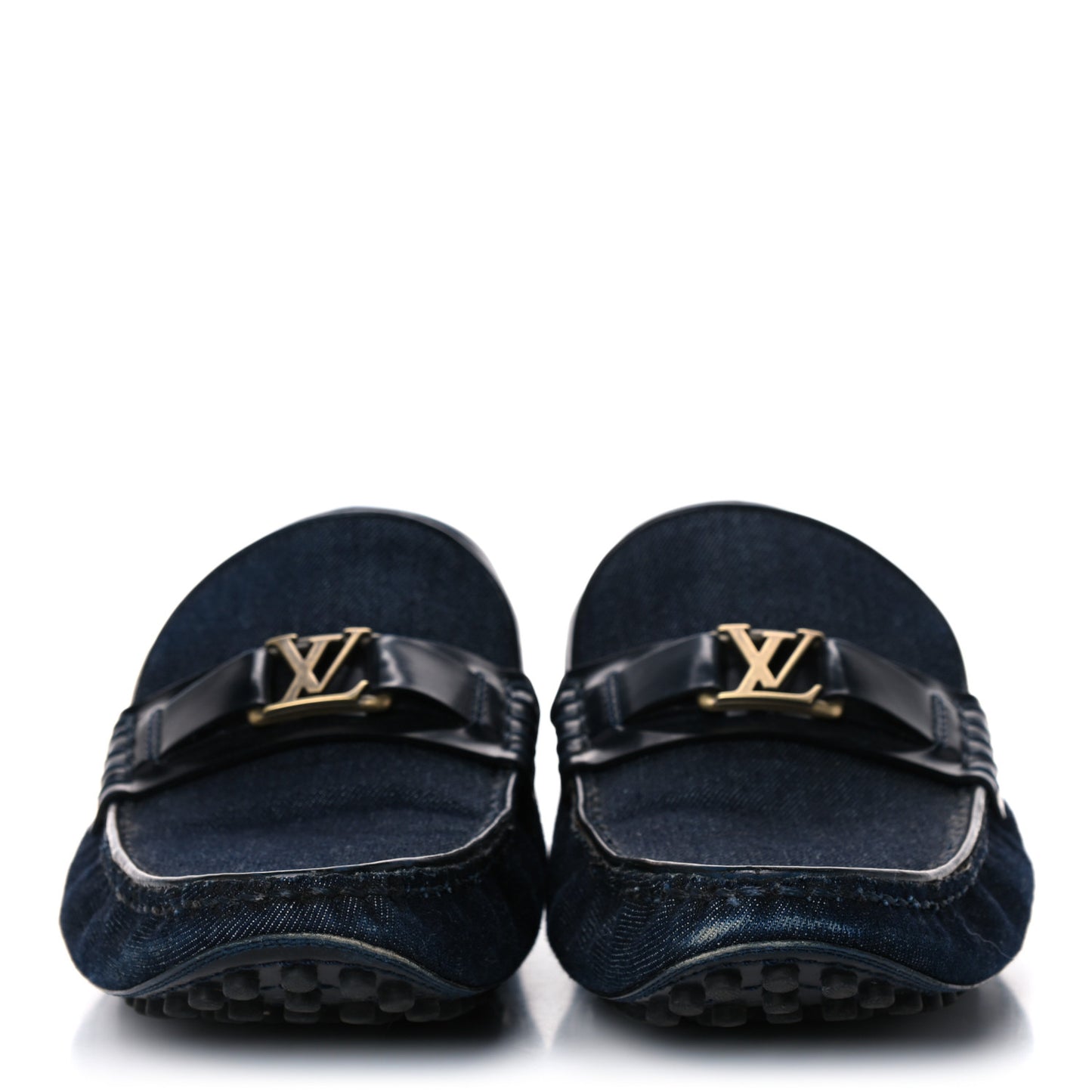 Denim Mens Hockenheim Moccasin Loafers 8.5 Marine