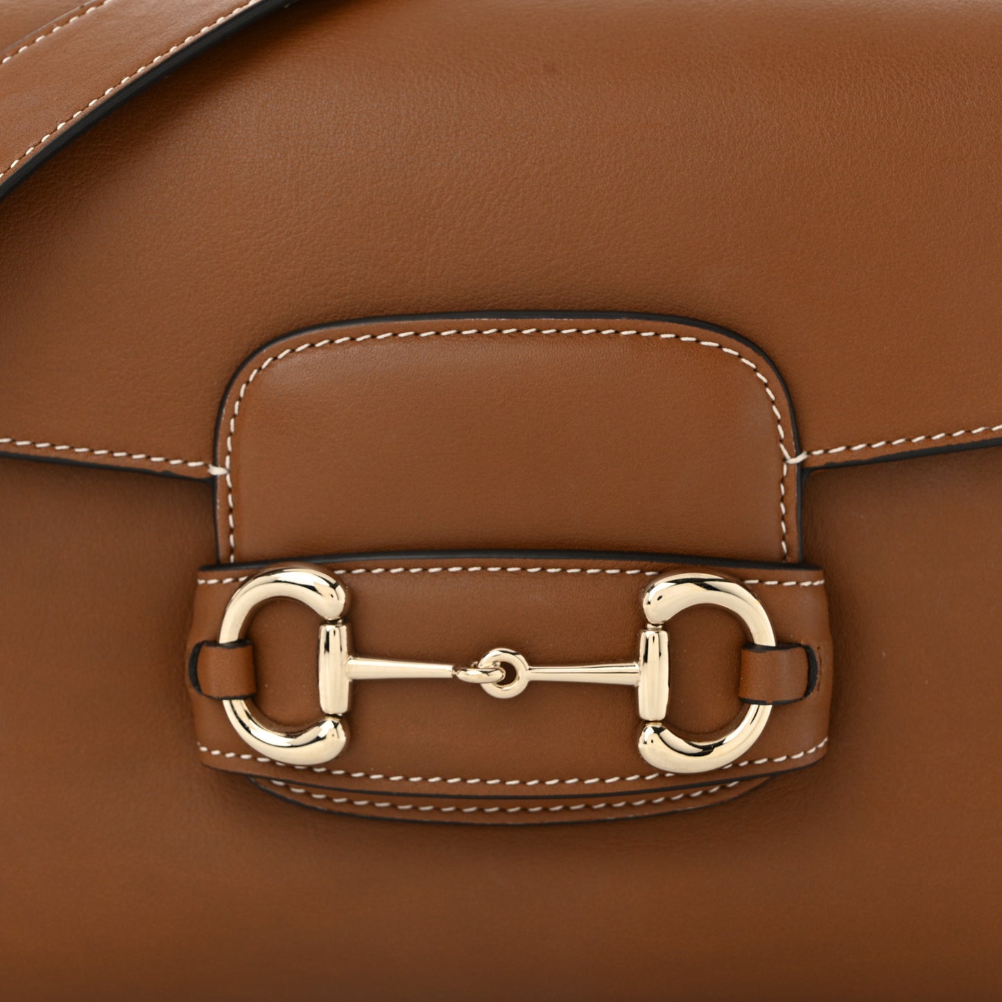 Arabella Calfskin Horsebit 1955 Soft Small Shoulder Bag Sundial