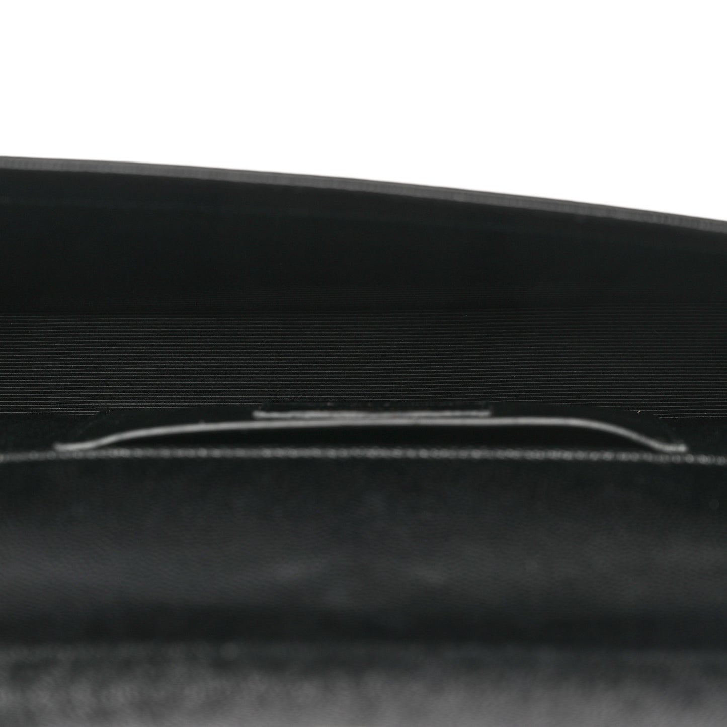 Grain De Poudre Monogram Cassandre Clutch Black