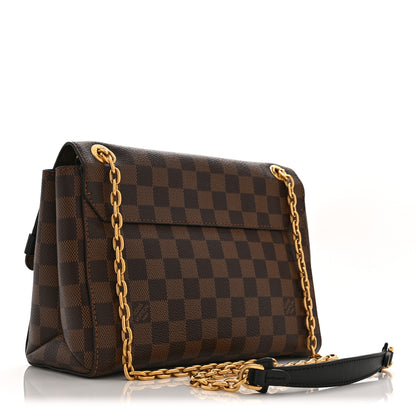 Louis Vuitton Damier Ebene Vavin PM Black 3 of 9