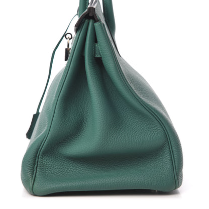Hermes Togo Birkin 35 Malachite 15 of 17