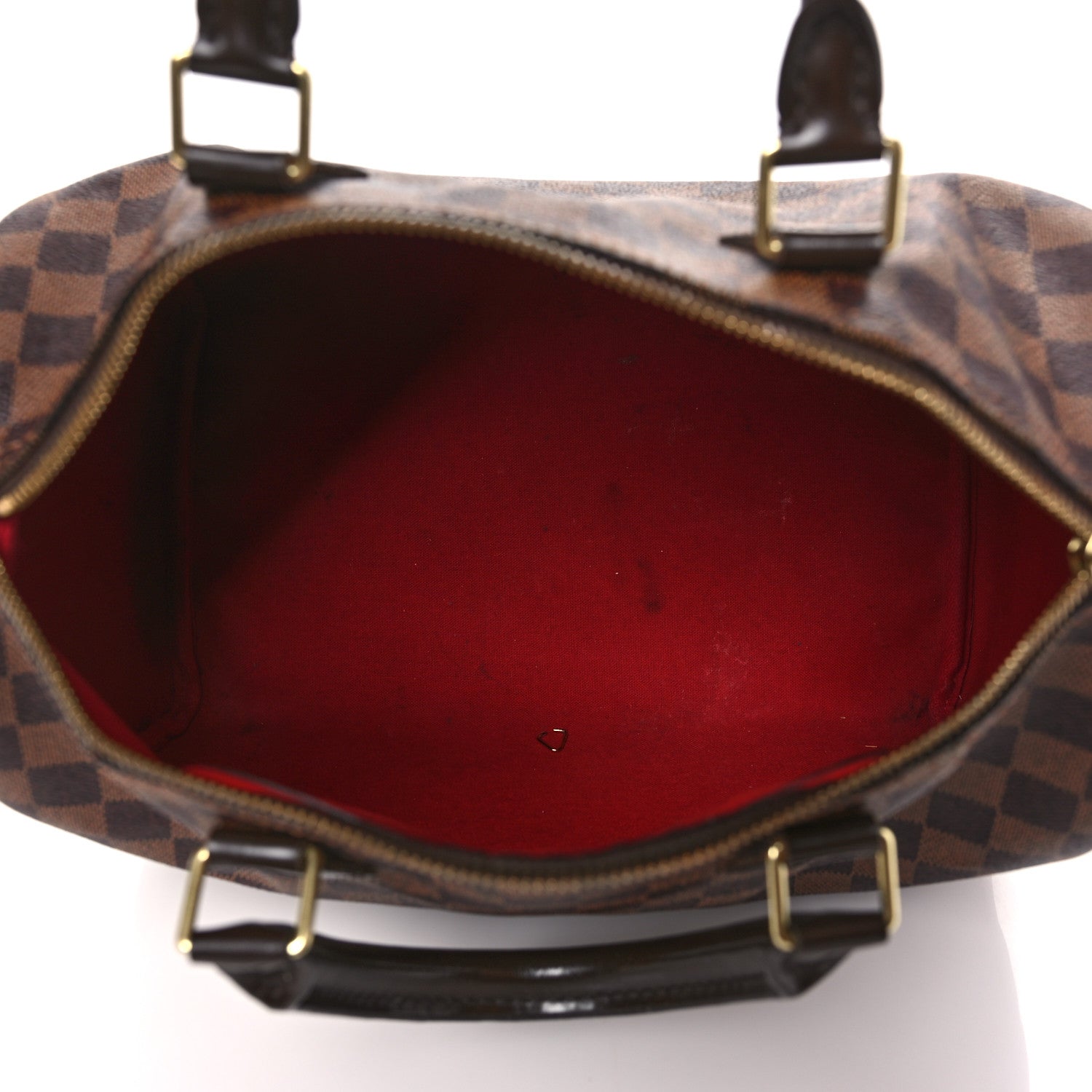 Louis Vuitton Damier Ebene Speedy 30 5 of 9