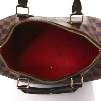 Louis Vuitton Damier Ebene Speedy 30 5 of 9