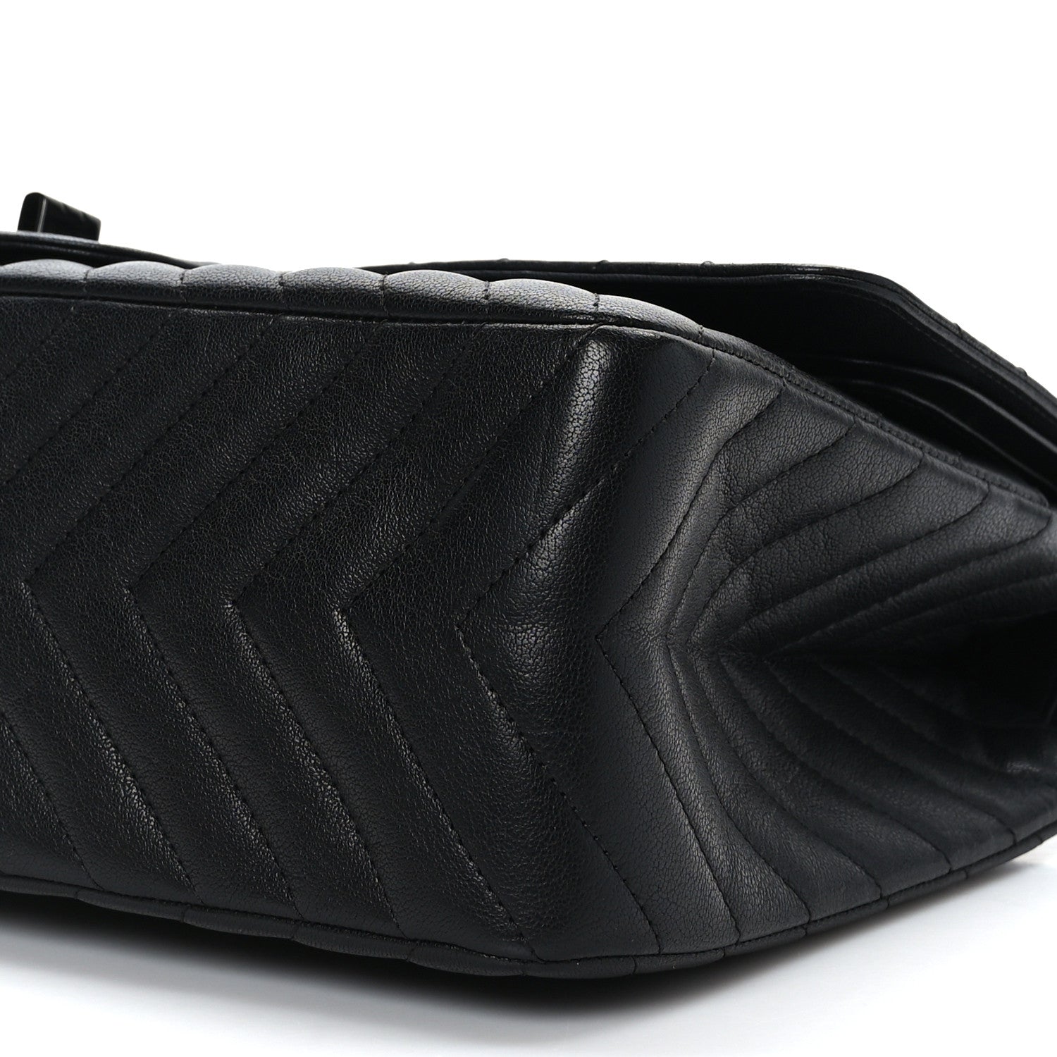 Chanel Sheepskin Chevron Quilted 2.55 Reissue 227 Flap So Black 9 of 9