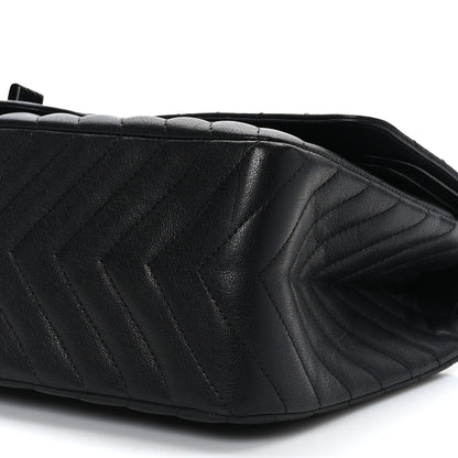 Chanel Sheepskin Chevron Quilted 2.55 Reissue 227 Flap So Black 9 of 9