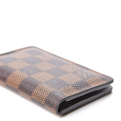Louis Vuitton Damier Ebene Pocket Organizer NM 6 of 8