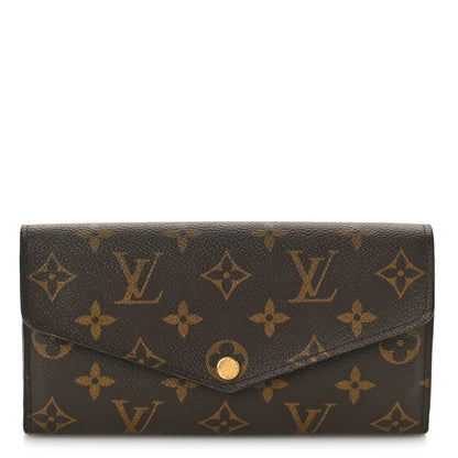 Louis Vuitton Monogram Sarah Wallet NM 1 of 9