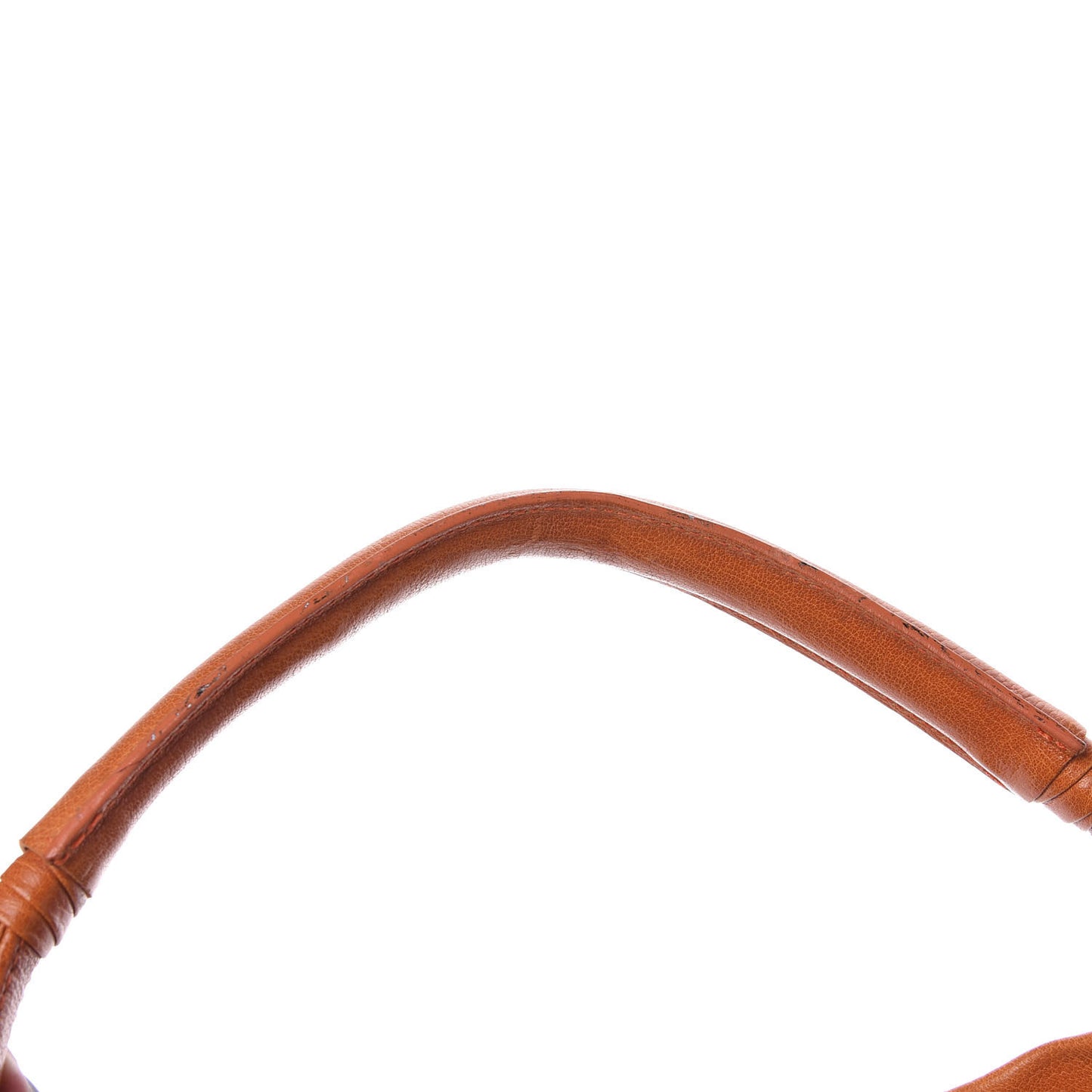 Nappa Intrecciato Aquilone Fortune Cookie Hobo Orange