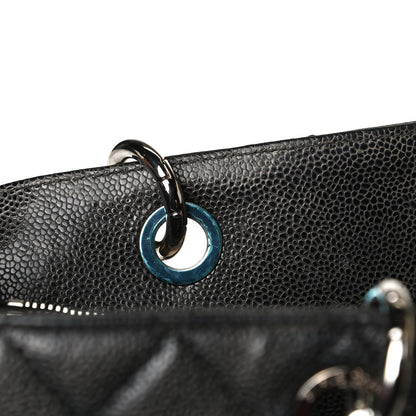 Chanel Caviar Quilted XL Grand Shopping Tote GST Black 12 of 16