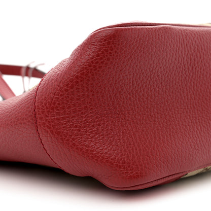 Gucci Monogram Small Bree Tote Red 9 of 13