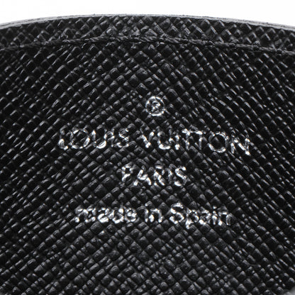Louis Vuitton Epi Simple Card Holder Black 6 of 7