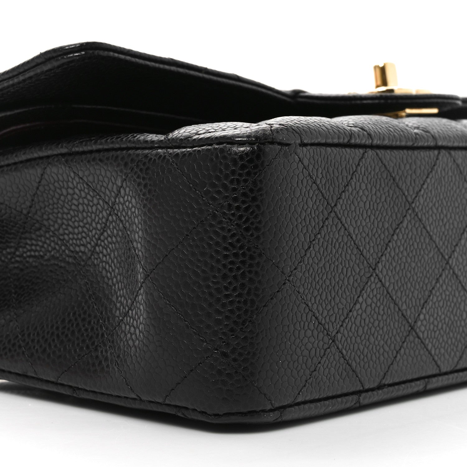 Chanel Caviar Quilted Medium Double Flap Black 9 of 11