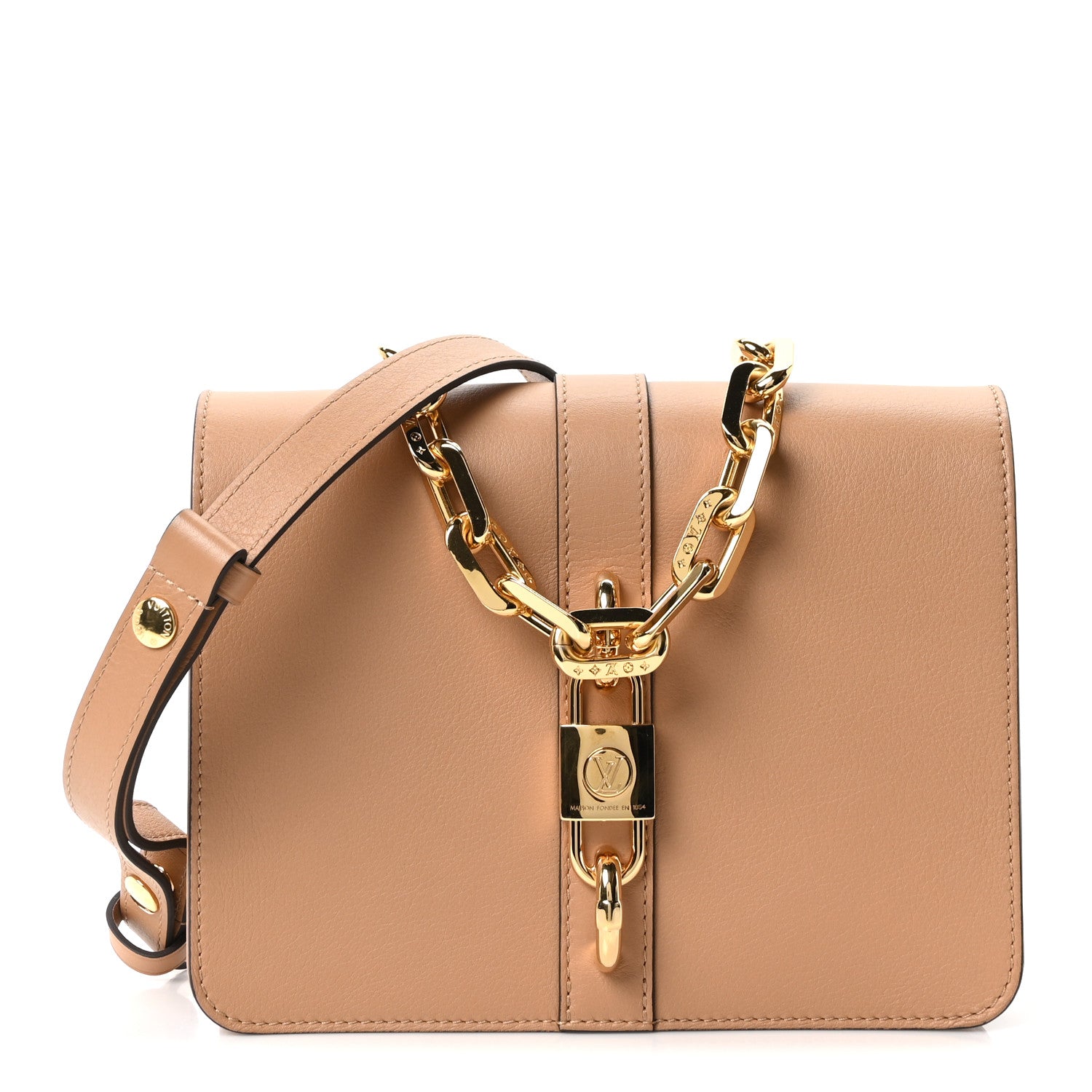 Louis Vuitton Calfskin Rendez-Vous Camel 1 of 10