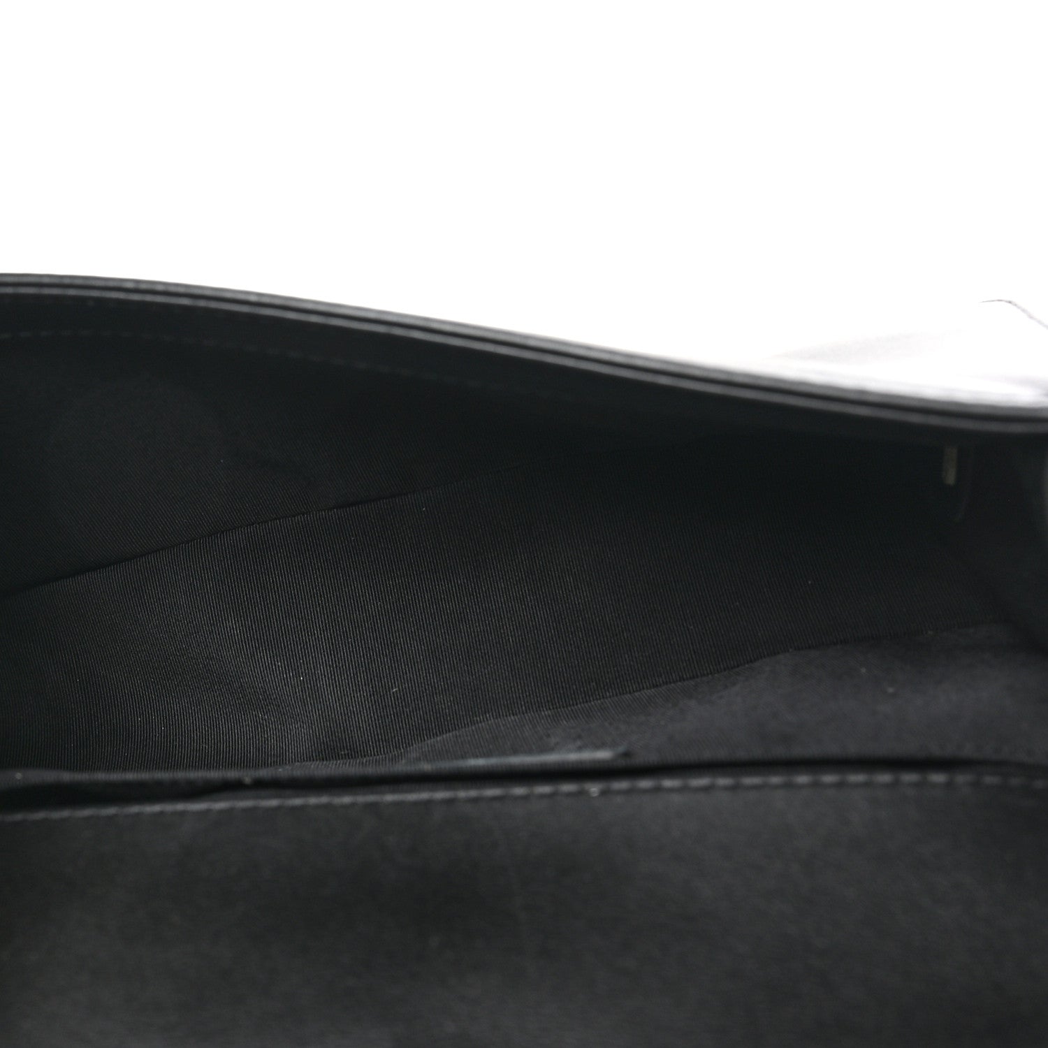 Chanel Calfskin Quilted Medium Boy Top Handle Flap Black 5 of 10