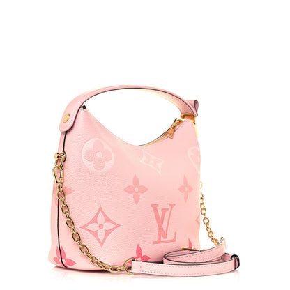 Louis Vuitton Empreinte Monogram Giant By The Pool Marshmallow Hobo PM Bouton De Rose 3 of 11