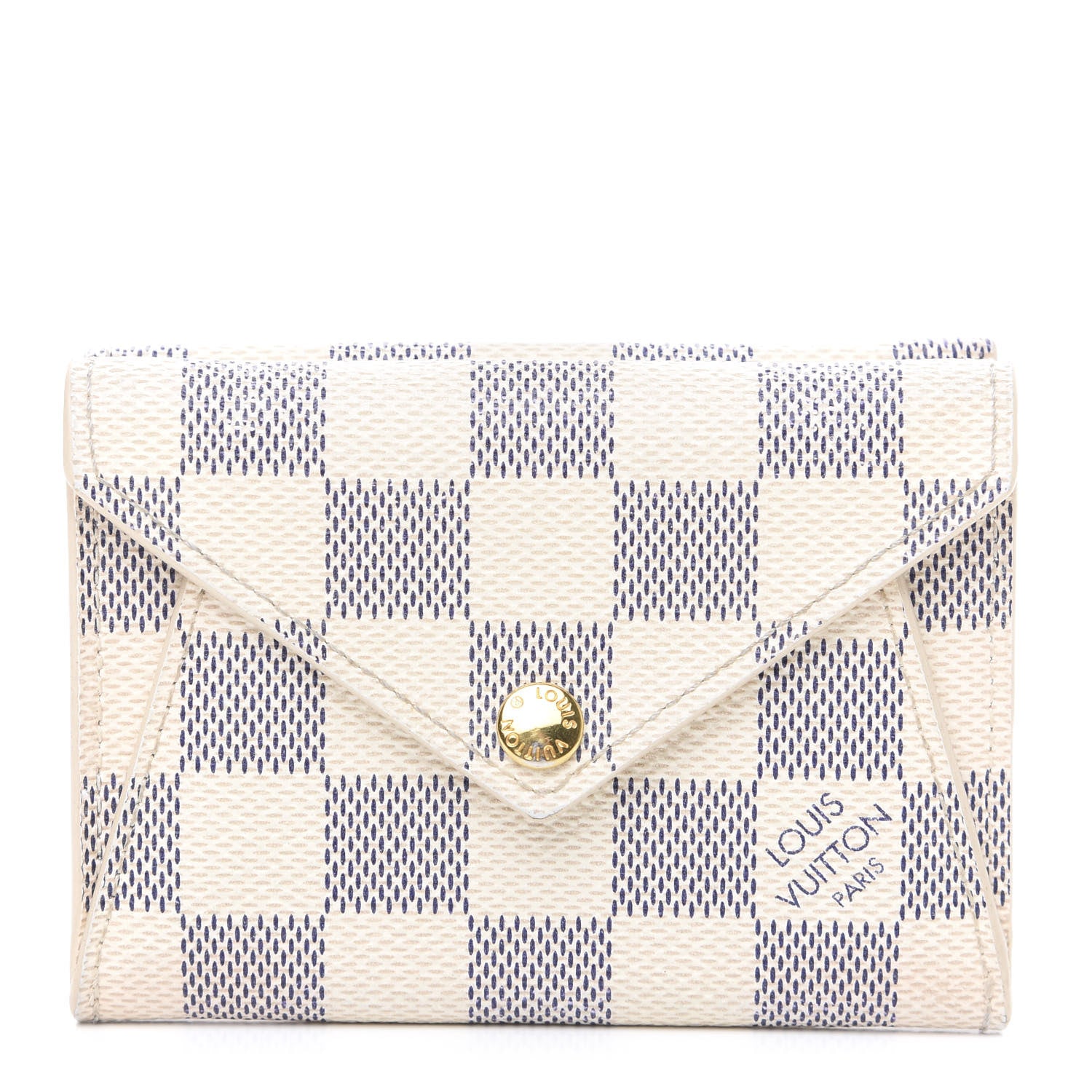 Louis Vuitton Damier Azur Compact Origami Wallet 1 of 6