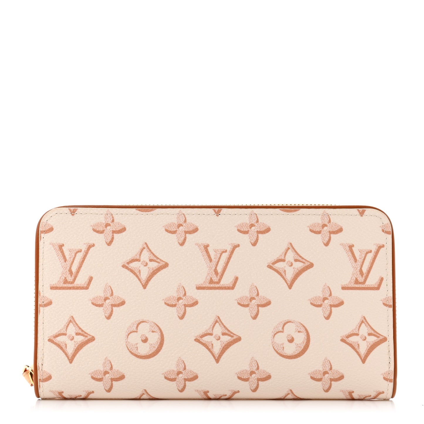 Monogram Fall For You Zippy Wallet Beige Clair