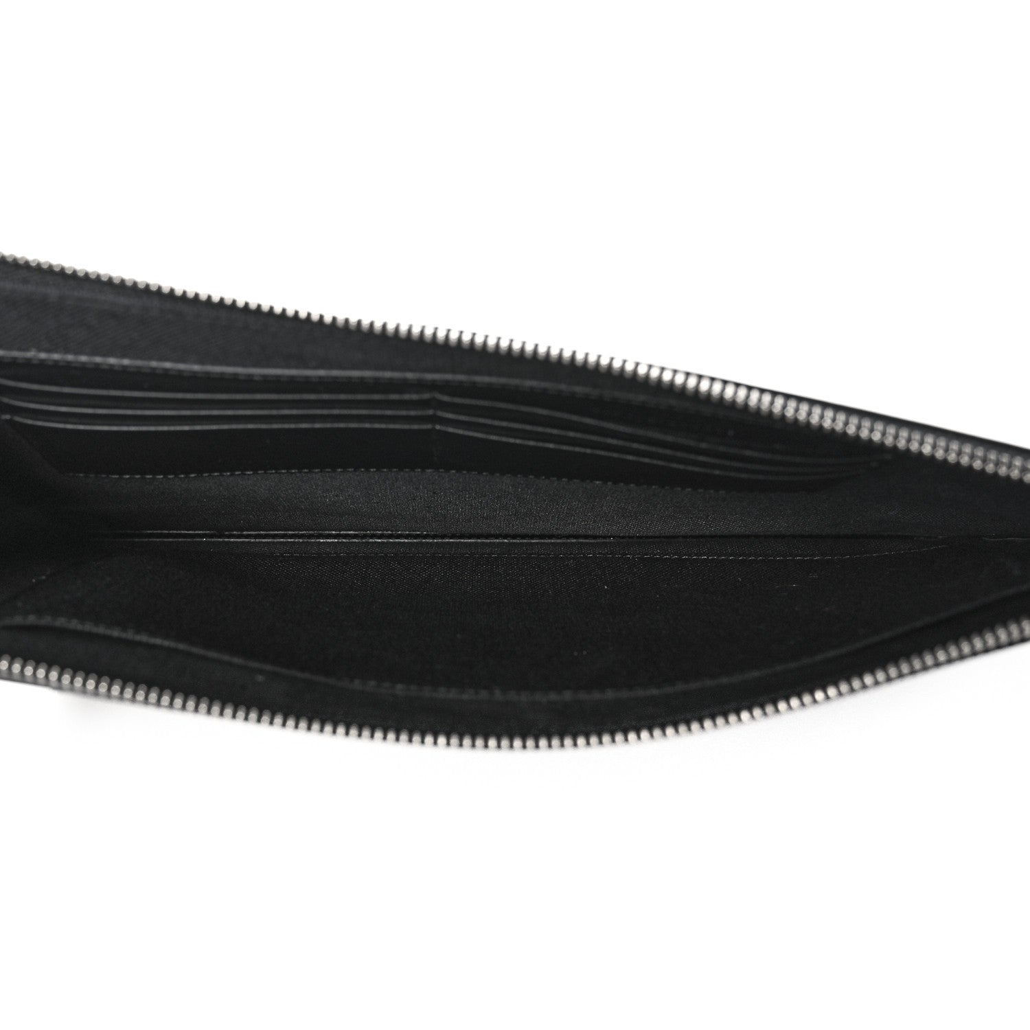 Gucci Calfskin Blade Embroidered Zip Pouch Black 5 of 13