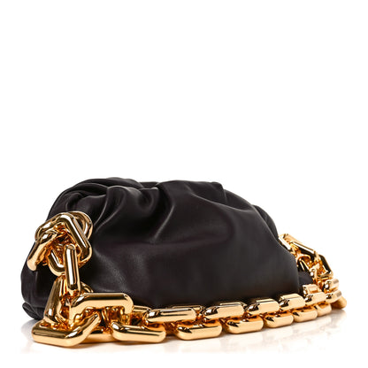 Bottega Veneta Calfskin The Pouch Chain Grape 2 of 9