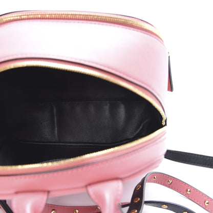 MCM Calfskin Mini Duchess Polke Studs Backpack Pink 4 of 16