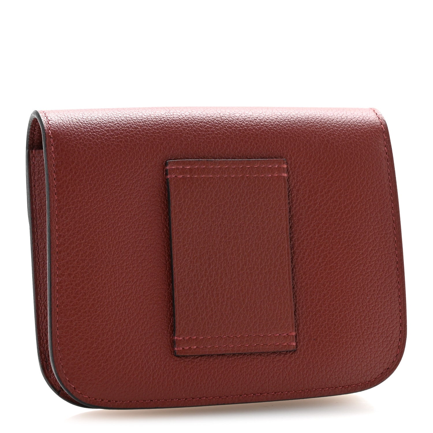 Hermes Evercolor Constance Slim Wallet Rouge H 4 of 9