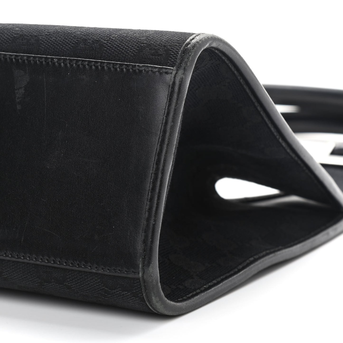 Monogram Small Bardot Black