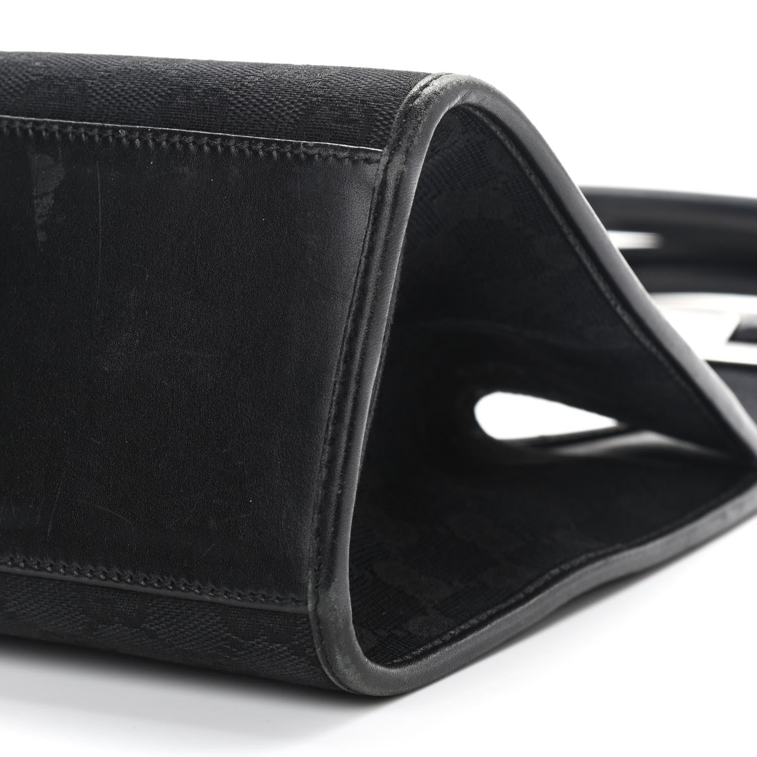 Gucci Monogram Small Bardot Black 10 of 19