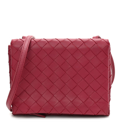 Bottega Veneta Nappa Intrecciato Flap Crossbody Amaranto 1 of 13