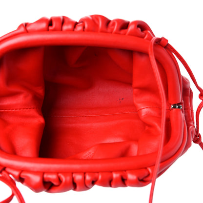 Bottega Veneta Butter Calfskin The Mini Pouch Red 5 of 13
