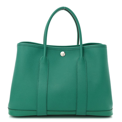 Hermes Epsom Garden Party Tote 30 TPM Vert Verone 1 of 10