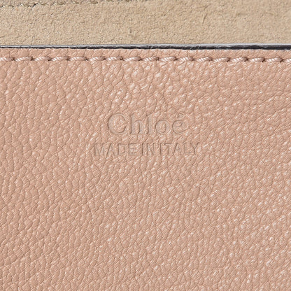 Chloe Grained Goatskin Drew Shoulder Bag Biscotti Beige 7 of 8