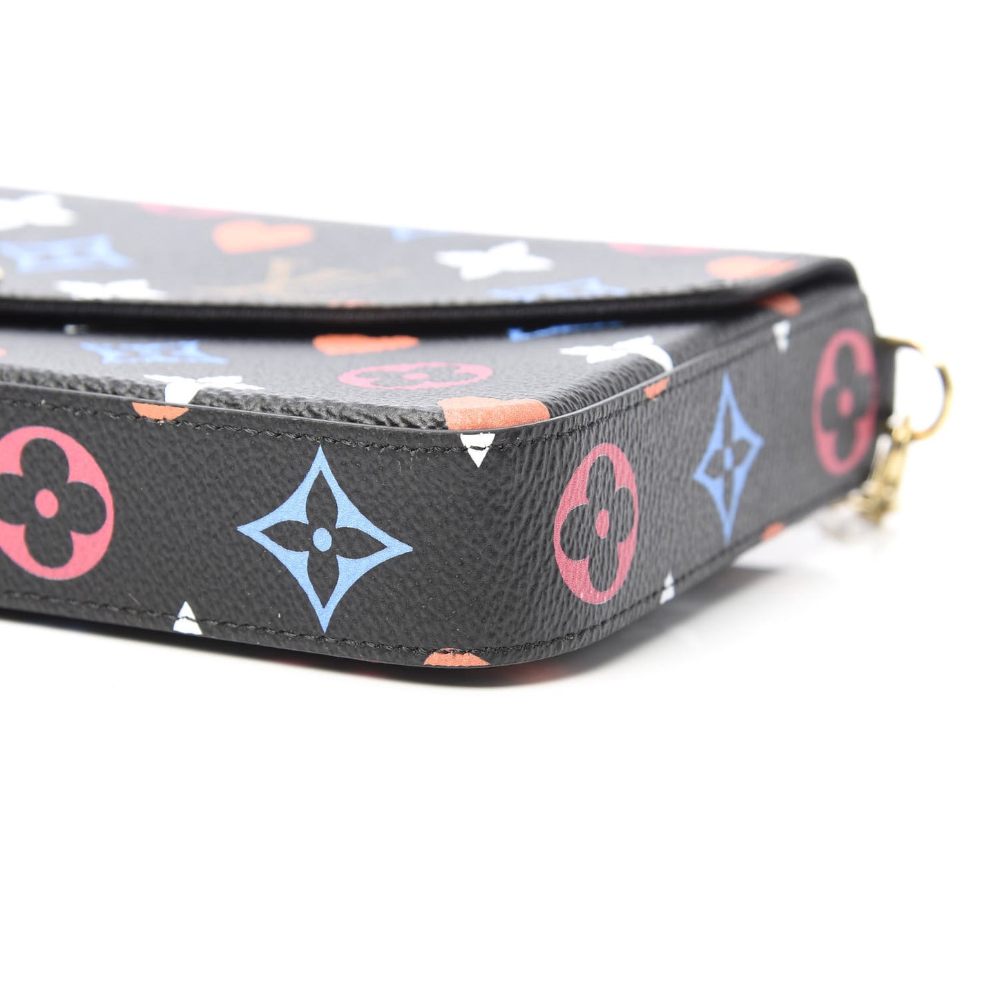 Game On Felicie Chain Wallet Black