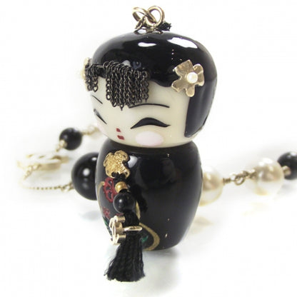 Chanel Coco Figurine Charm Pendant Necklace 4 of 6