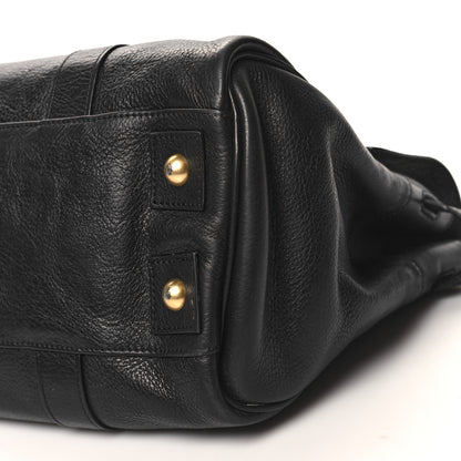 Mulberry Small Classic Grain Bayswater Black 9 of 9