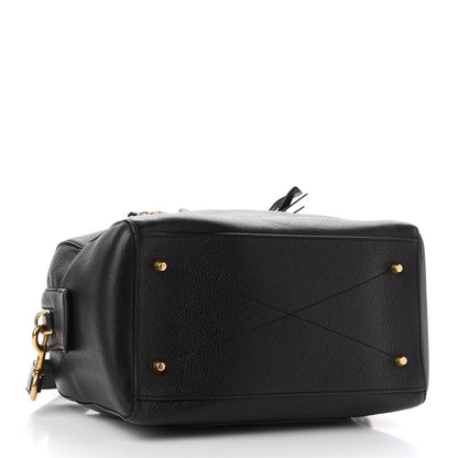 Marc Jacobs Calfskin Recruit Bauletto Satchel Tote Bag Black 5 of 13