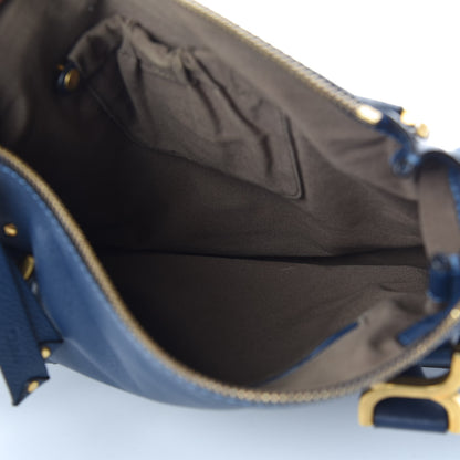 Chloe Calfskin Medium Marcie Satchel Royal Navy 7 of 8