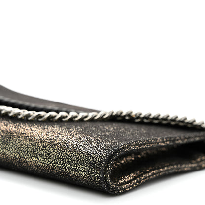 Stella McCartney Metallic Shaggy Deer Mini Falabella Crossbody Bag Black 12 of 12