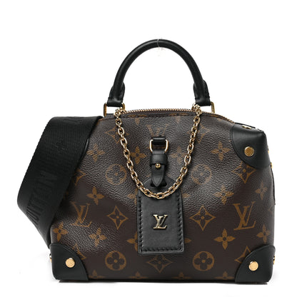Louis Vuitton Monogram Petite Malle Souple Black 1 of 8