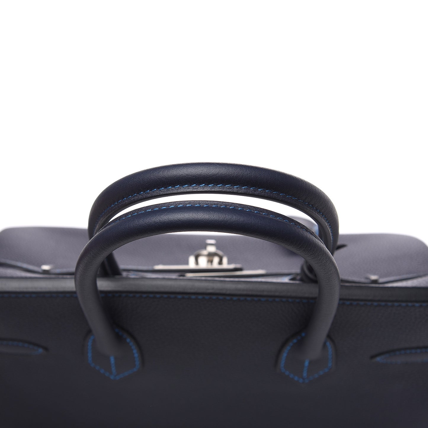 Togo Horseshoe Birkin 30 Bleu Nuit Bleu Hydra