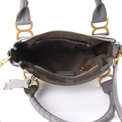 Chloe Calfskin Small Marcie Satchel Cashmere Grey 5 of 10