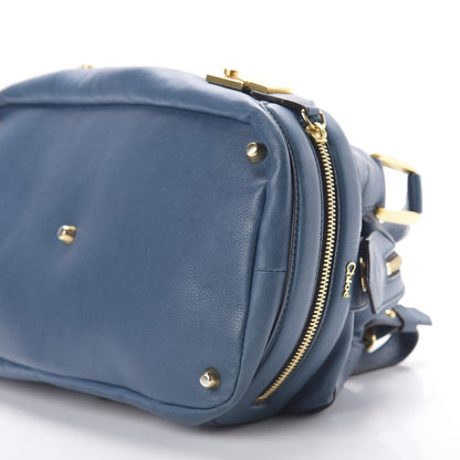 Chloe Calfskin Cary Zipped Shoulder Bag Petrol 7 of 11