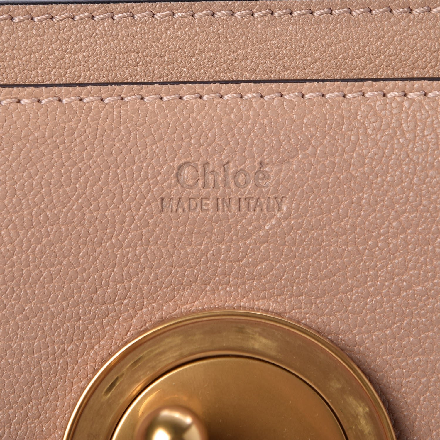 Chloe Goatskin Medium Mily Shoulder Bag Biscotti Beige 8 of 8