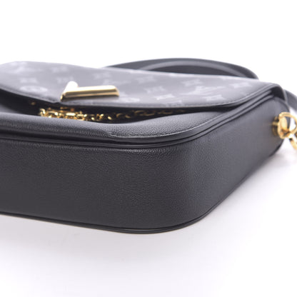 Louis Vuitton Calfskin Monogram Very Messenger Black 9 of 10