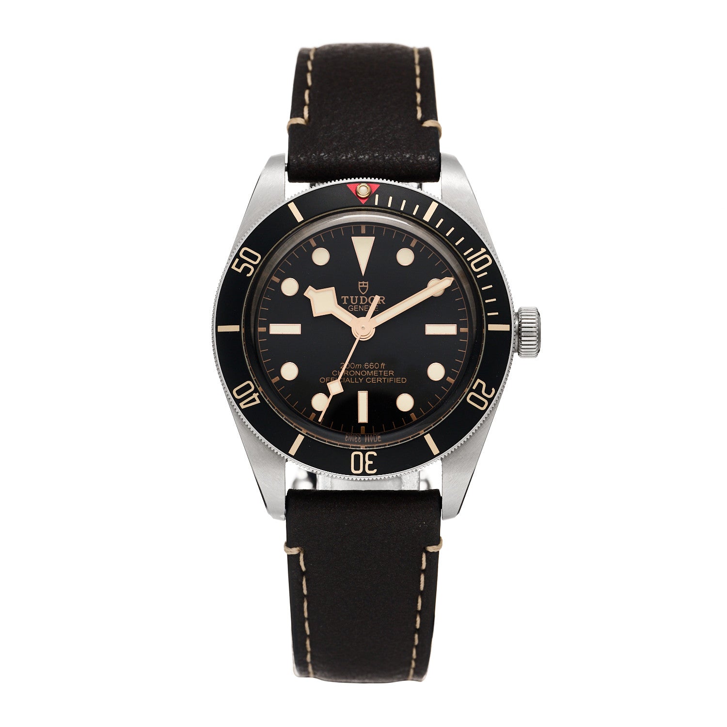 TUDOR Stainless Steel Calfskin 39mm Black Bay Fifty Eight Automatic Watch Black 79030N 1 of 5