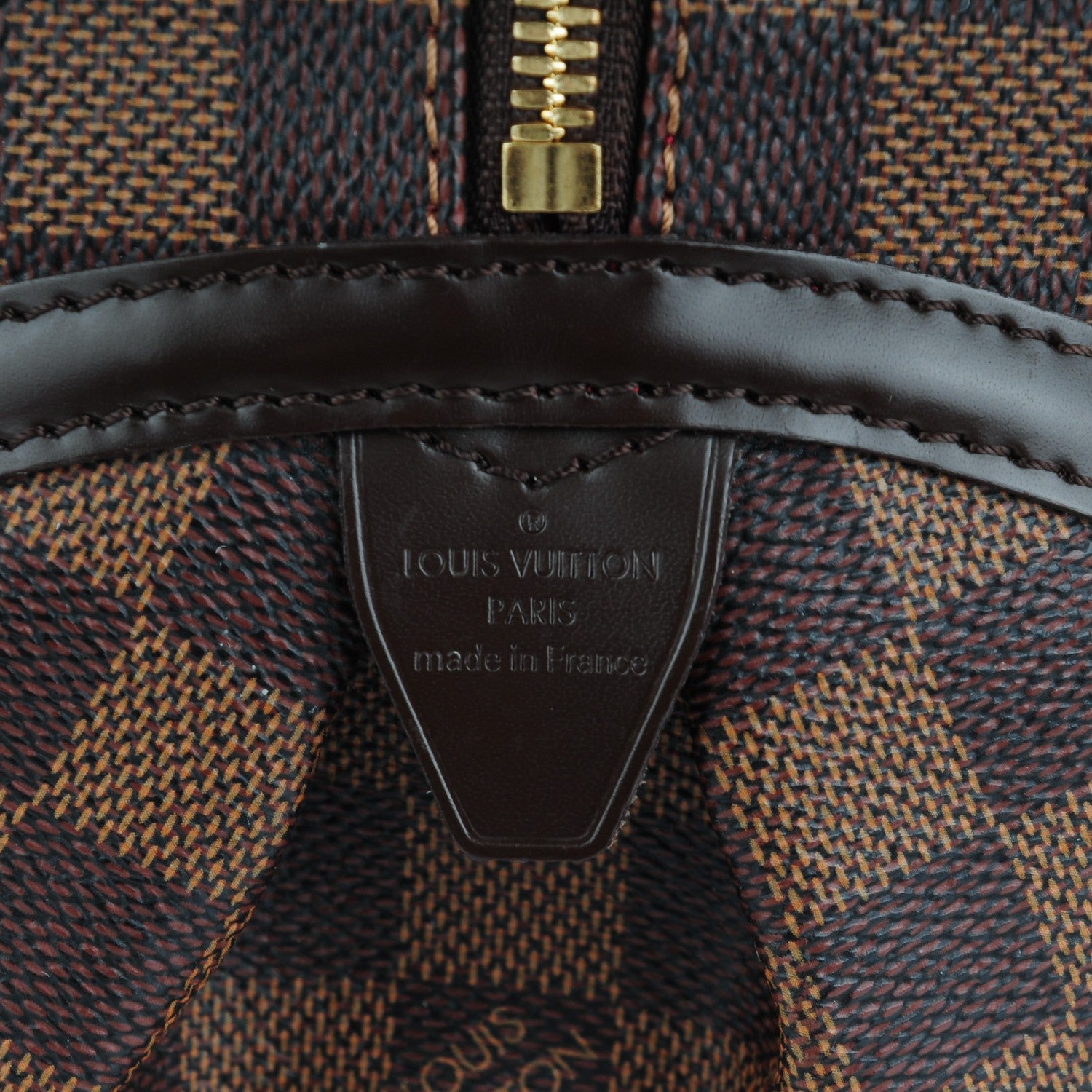 Louis Vuitton Damier Ebene Rivington GM 6 of 6
