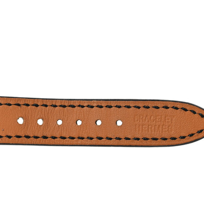 Hermes Swift Mini Heure H Single Tour Watch Strap SH Black 4 of 8