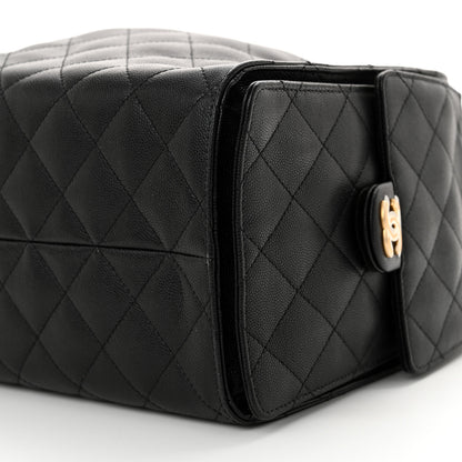 Chanel Caviar Quilted Medium Chanel 25 Handbag Black 11 of 11